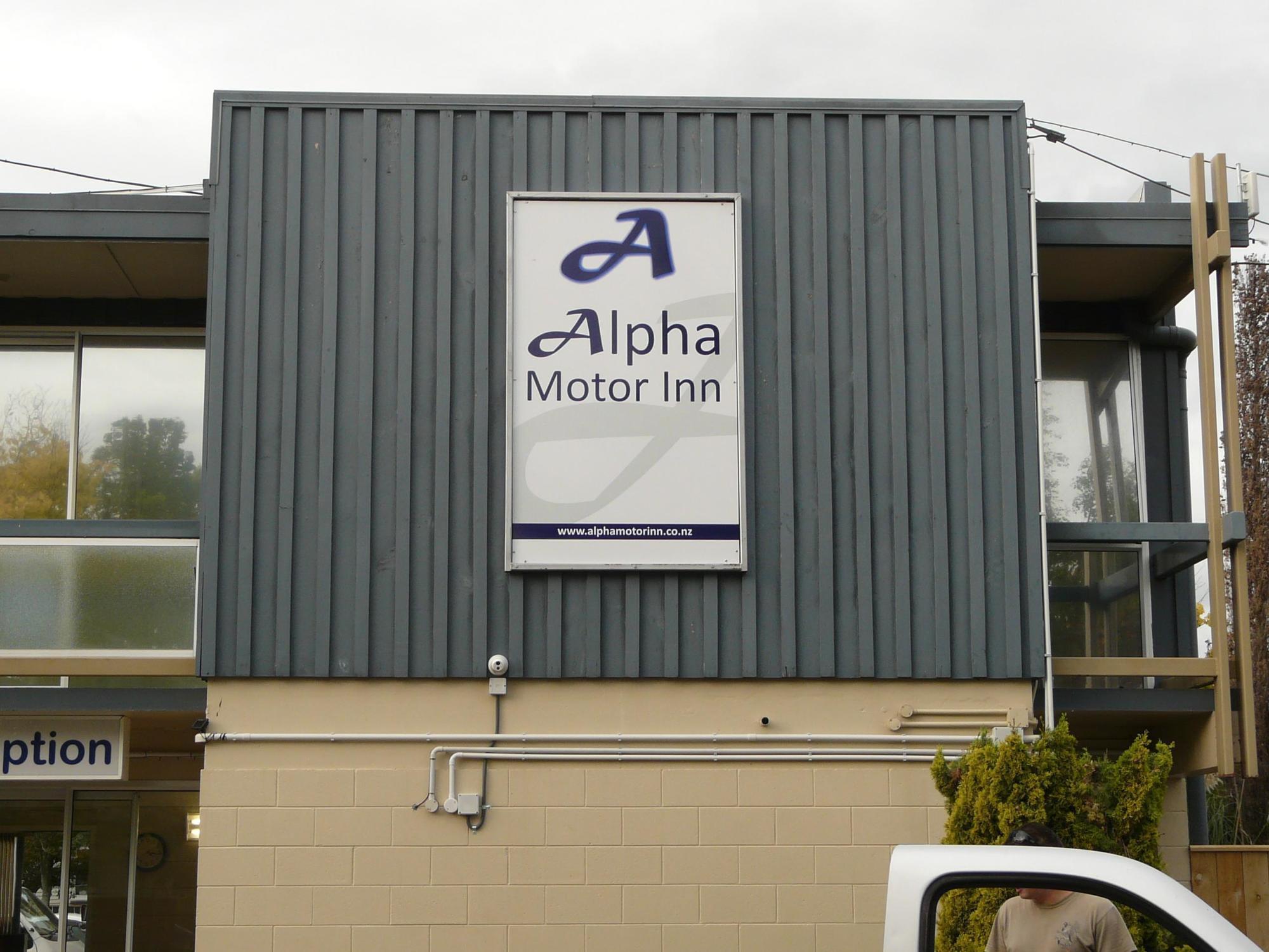 Alpha Motor Inn Palmerston North Eksteriør billede